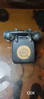 Old landline phone of 1970s