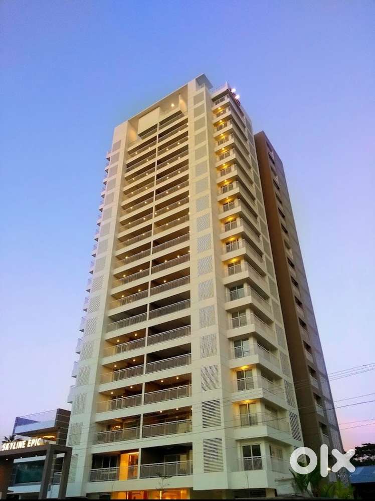 4 bhk Skyline flat for sale kaloor behind stadium