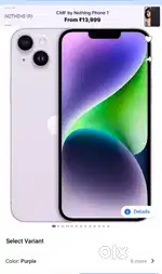 Iphone 14 plus, 128gb