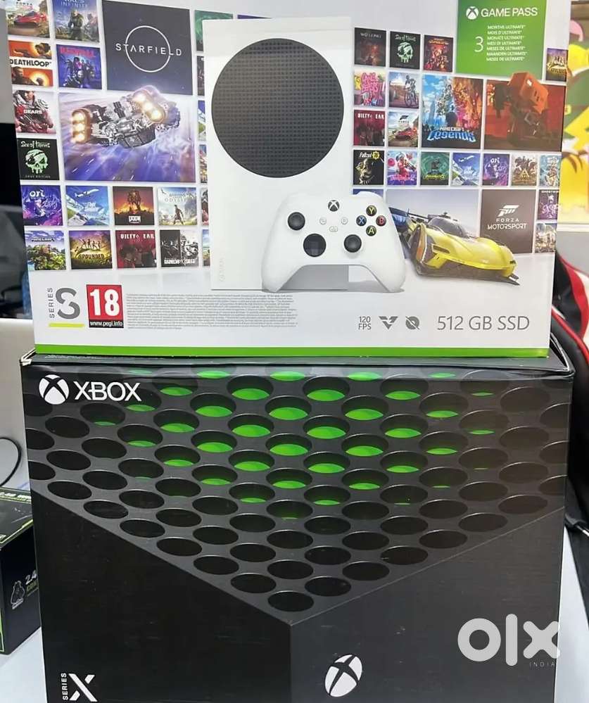 Xbox Series S  consoles with warranty and games options