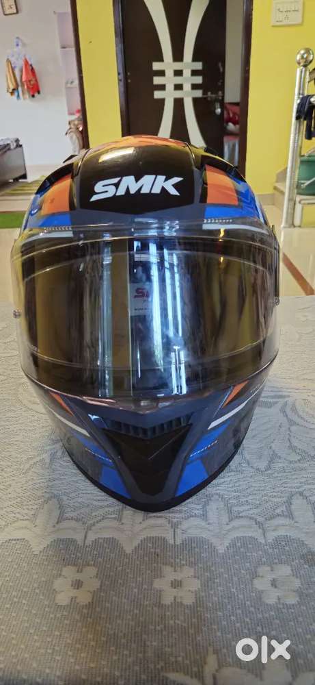 SMK STELLAR NEARLY NEW HELMET. JUST 1 YEAR OLD.