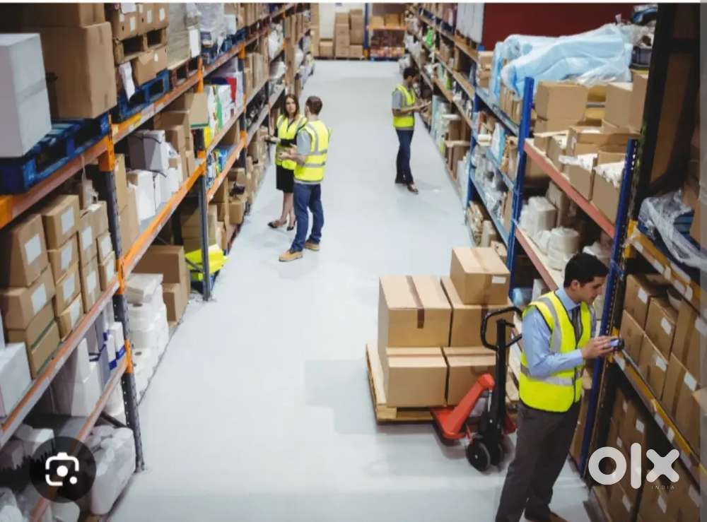 Grocery warehouse packing