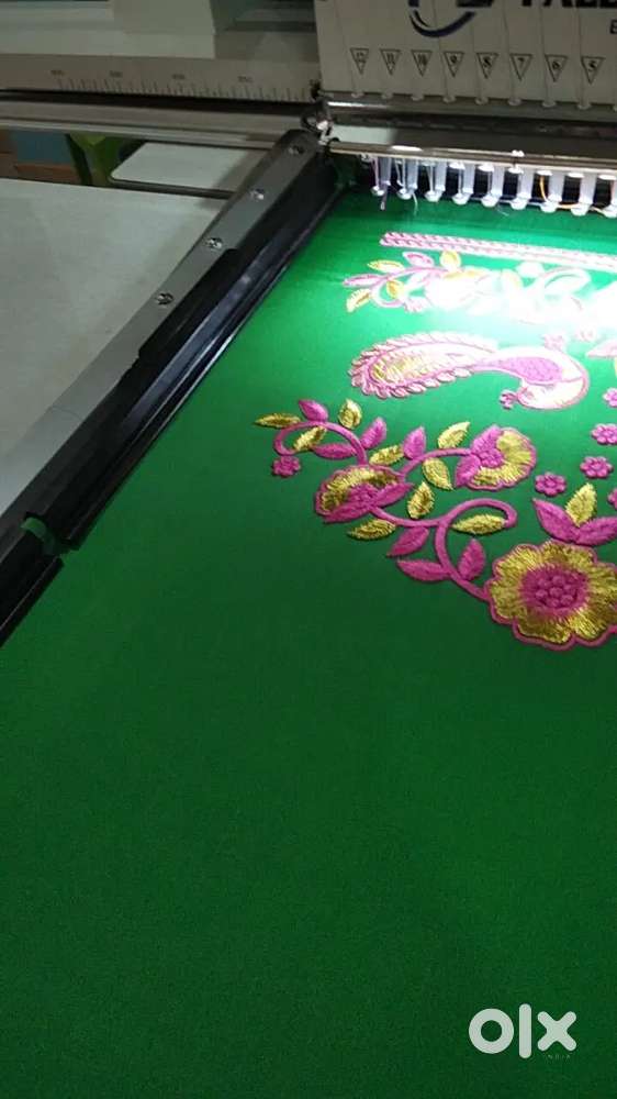 Blouse embroidery machines