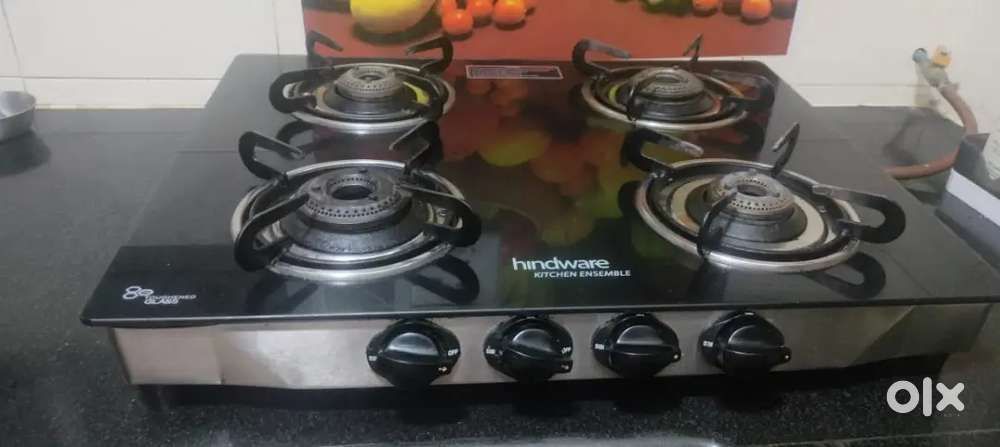 Stove with 4 Burners