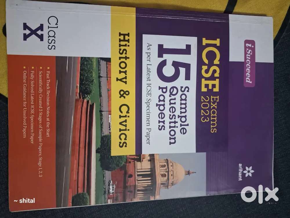 ICSE Class 10 History & Civics – Arihant 15 Sample Papers