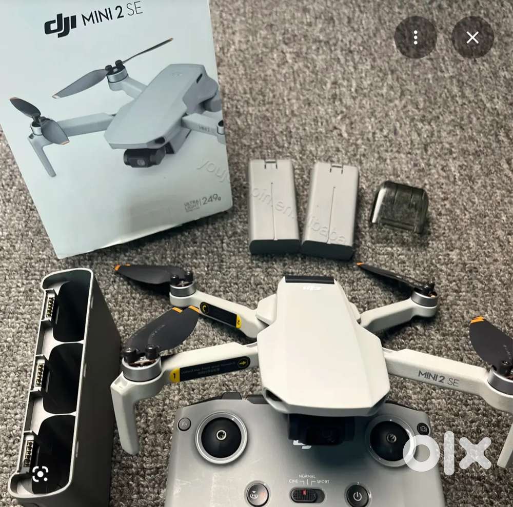 DJI MINI 2 SE Fly More Combo Drone, 2.7K Camera, GPS, 30-min Flight
