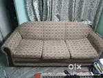 Sofa 3+1+1 (5 seater )+(1 stool free + sofa cover set 13 pieces free)