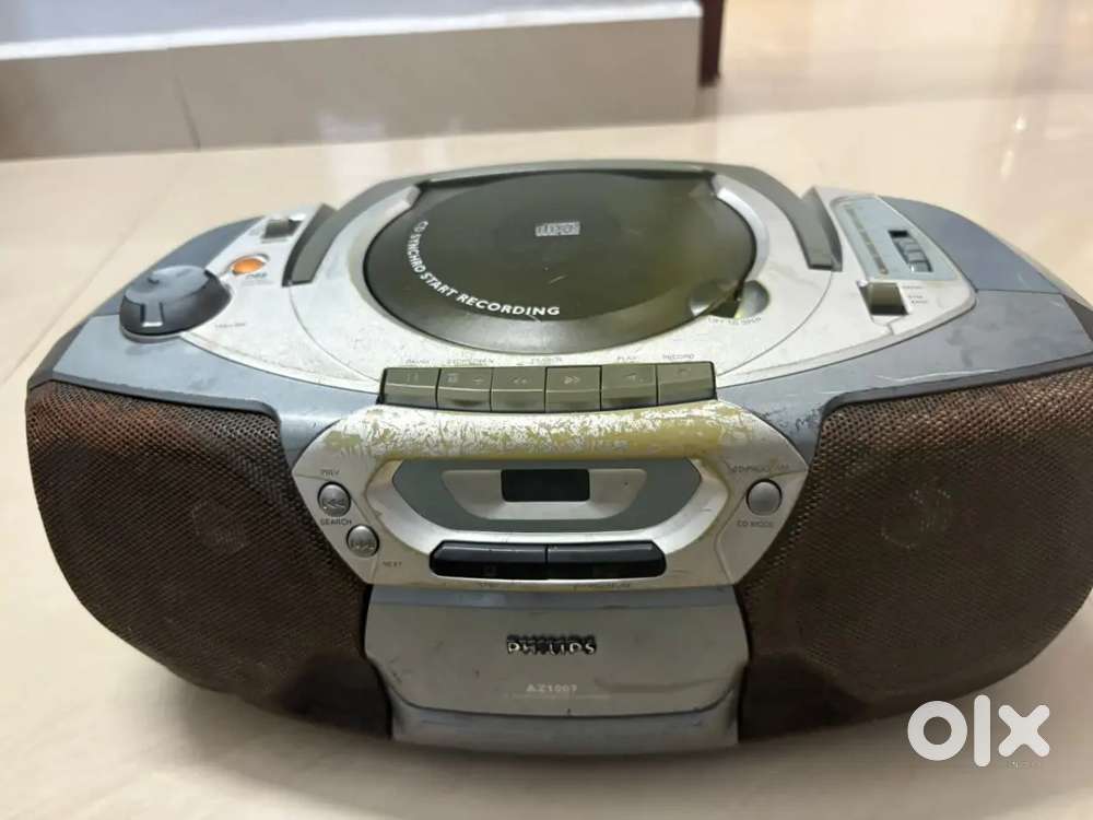 Philips cd cassette fm player