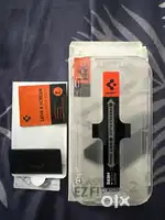 Spigen tempered glass for apple iphone 15pro,14pro