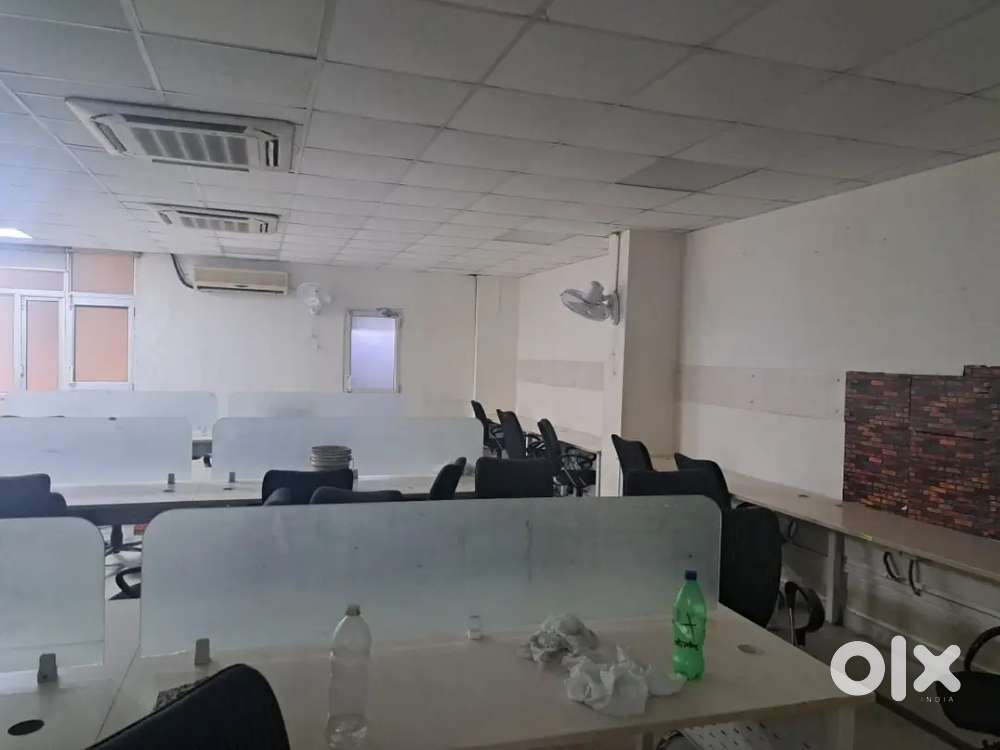 3 Cabin's with Workstation's fully furnished office space