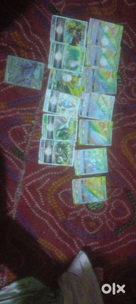 14 cards gx,vstar,vmax silver