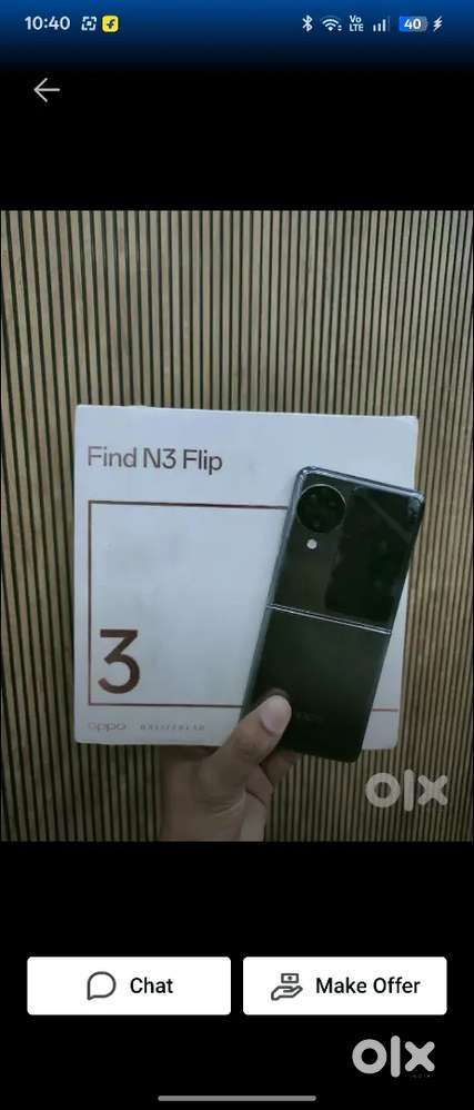 Oppo find n3 flip 12 256 condition mast ok ek dam arjent sell