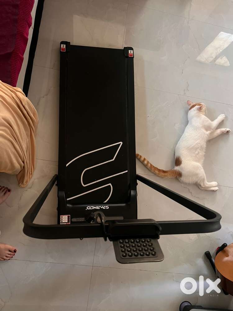 Foldable treadmill - Spanrnod