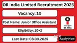 NORTH EAST JOB VACANCY