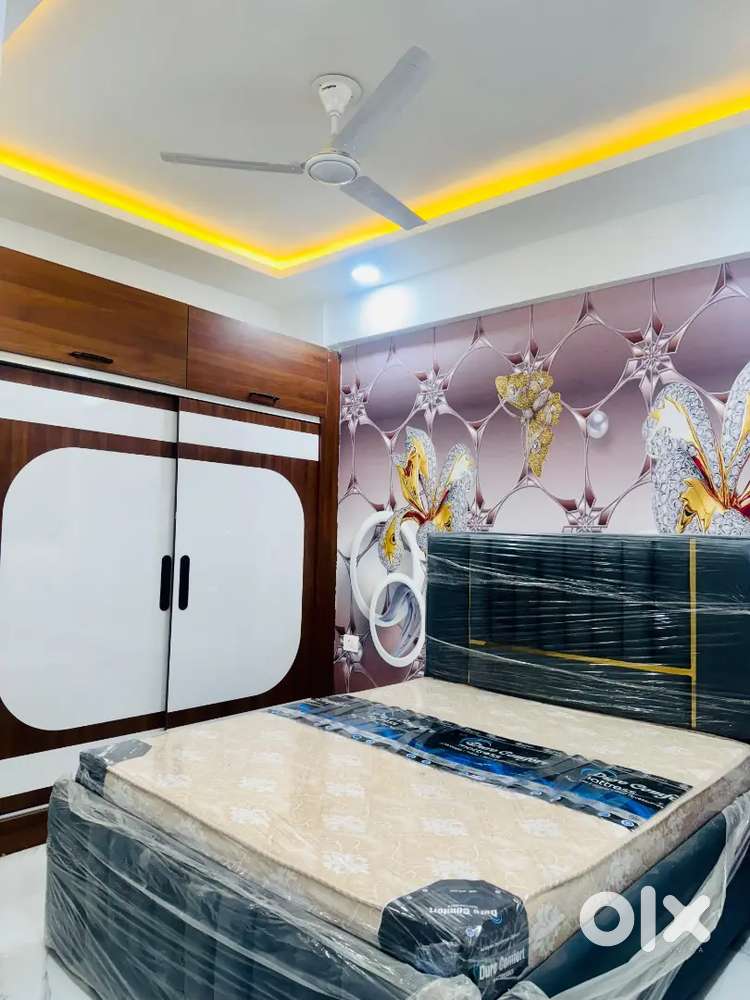 3 BHK Spacious Apartment with Modular Kitchen & Balcony View