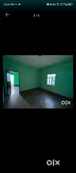 1BHK flat on 1st floor, with 2 room kitchen and toilet