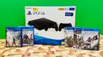 PlayStation 4 slim console with original cds