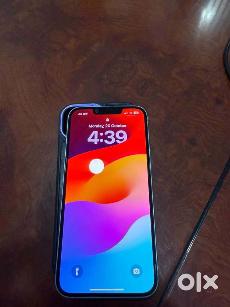 Iphone 14 (Blue) 128GB Fully Protected(Privacy Glass + Camera Gaurd)