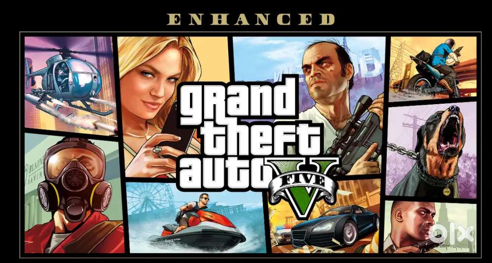 GTA5 for pc, play in low hand PC also