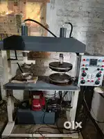 Hydrolic paper plate machine
