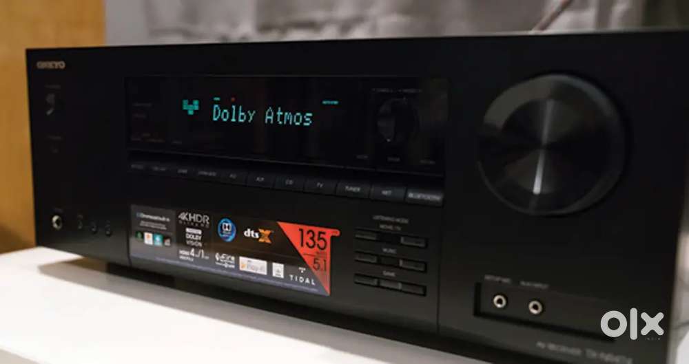 Atmos AVR, speakers, active sub,, Blu-ray, audio CD'S, 3D TV &4k, dvd