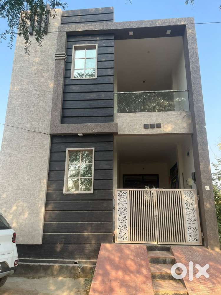 2bhk on ground floor & 1 room with balcony & bathroom on first floor