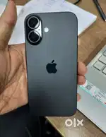 Iphone 16 black (8Gb , 128Gb) New 2days old under 1year apple warranty