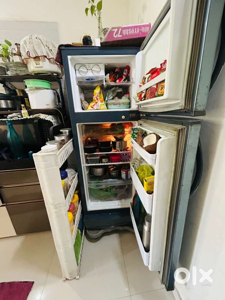 Godrej double door in use fridge