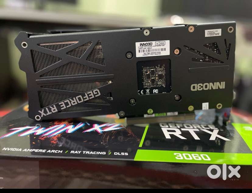 Unused inno3d rtx3060 12gb gpu (brand new)