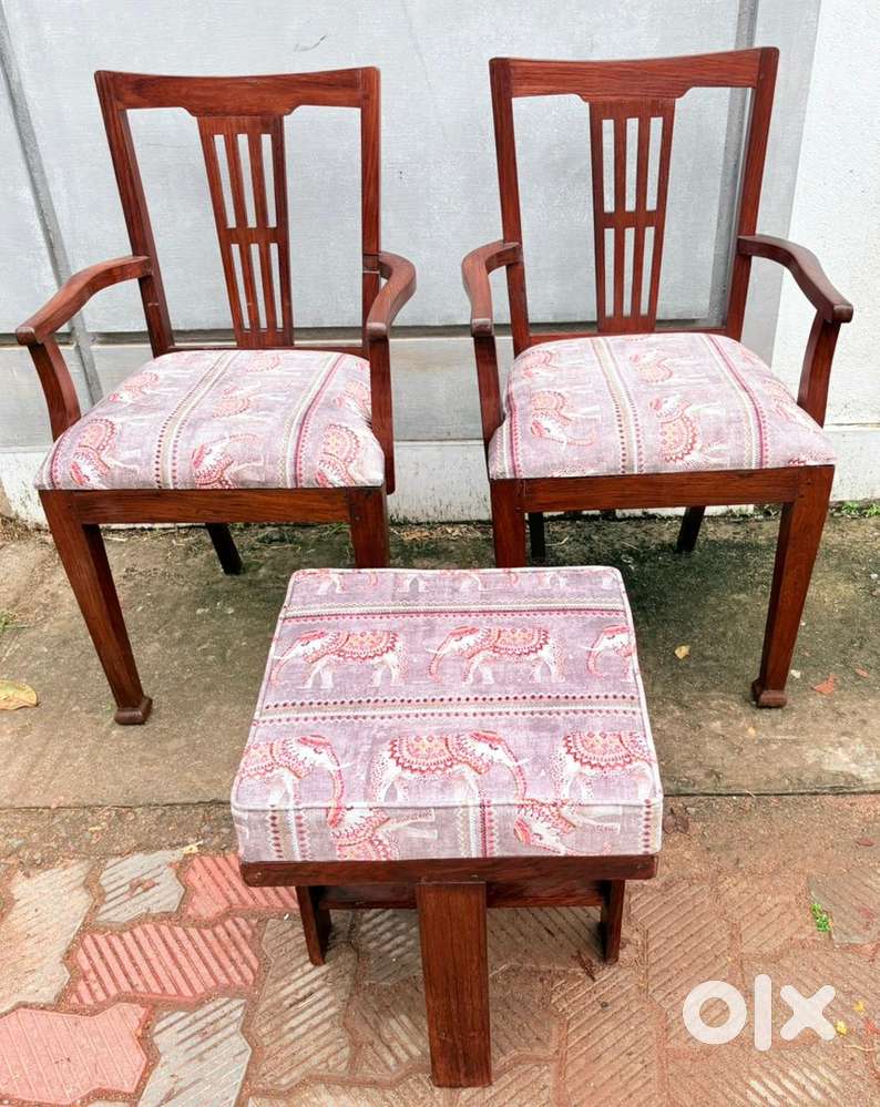 Antique rosewood eetti chairs dutch chairs and stool brand new seat