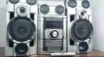 Sony MHC GN999DS 6900 Watt with High Bass - Tape & CD working
