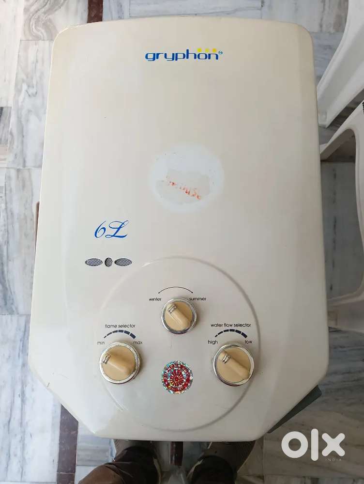 Gas Geyser 6 Litres Working condition
