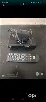 ACT CABLE SETTOP BOX WITH REMOTE ,POWER ADAPTER AND SUBSCRIPTION CARD