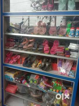 Racks and showcase