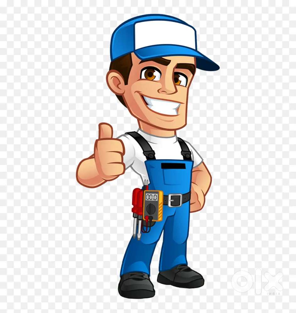 Electrician and helper job at shop