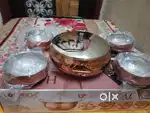 Bowl set brand new copper polish