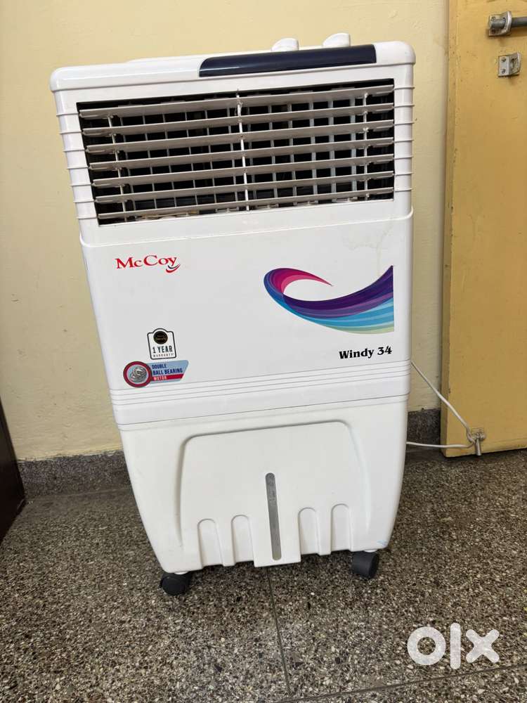 McCoy Air Cooler - 34L 3 speed modes with auto swing & ice chamber