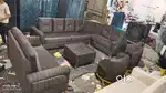 Luxurious design model L shape sofa set available in starf furniture
