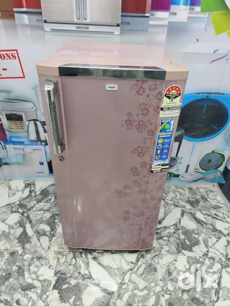 &₹#34 Haier fridge with inbuilt stabizer 1 year WARRANTY
