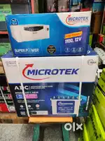 1100va+ 150ah microtek sinewave inverter tall tubular battery