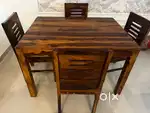 4 Seater Dinning Table and side Table