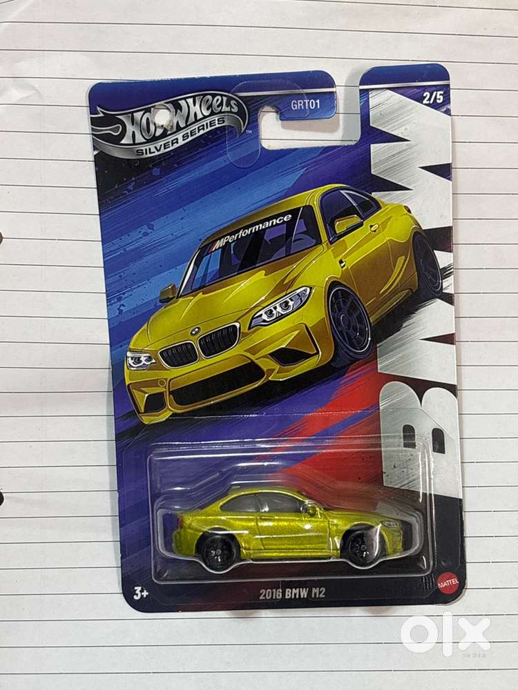 Hotwheels BMW M2 silver series