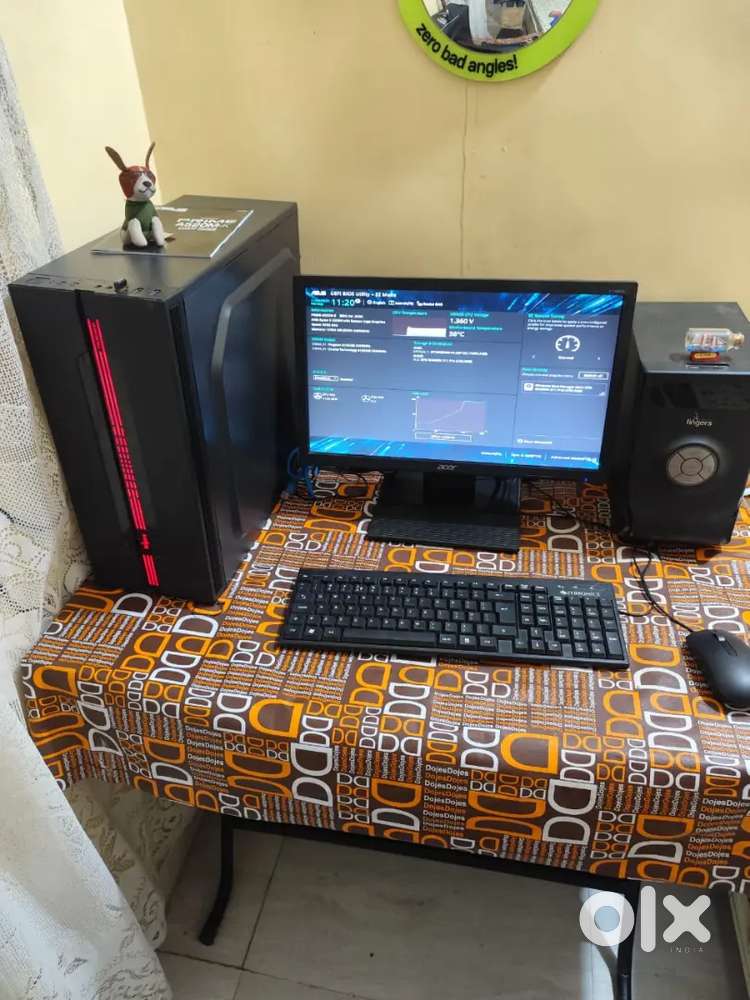 Ryzen 3 3200g Desktop pc for Gaming & work