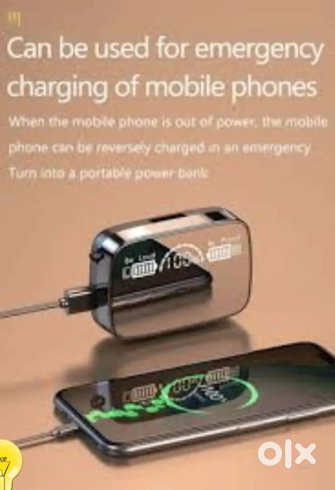 Powerbank earbuds