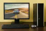 HP Core i5 Desktop + Dell 22″ Monitor  SSD+HDD  Wi-Fi+BT