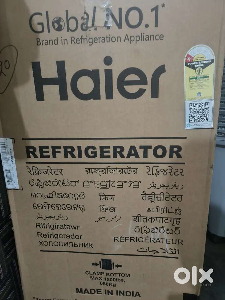 New brand Haier fridge