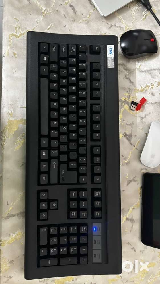 TVS Platina wireless combo Keyboard and Mouse
