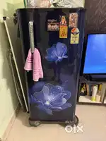 Single door whirlpool refrigerator in good condition