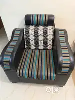 New condition two sofa chair set