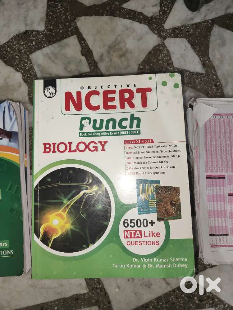 NEET PW NCERT PUNCH PW NEET PYQS (PHY,CGE,BIO) PW MED EASY & MOCK+OMR